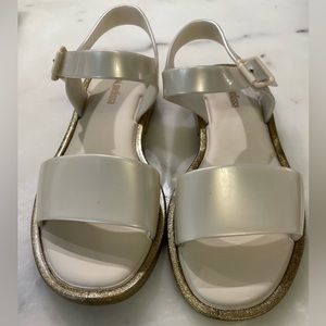 Mini Melissa ankle strap sandals